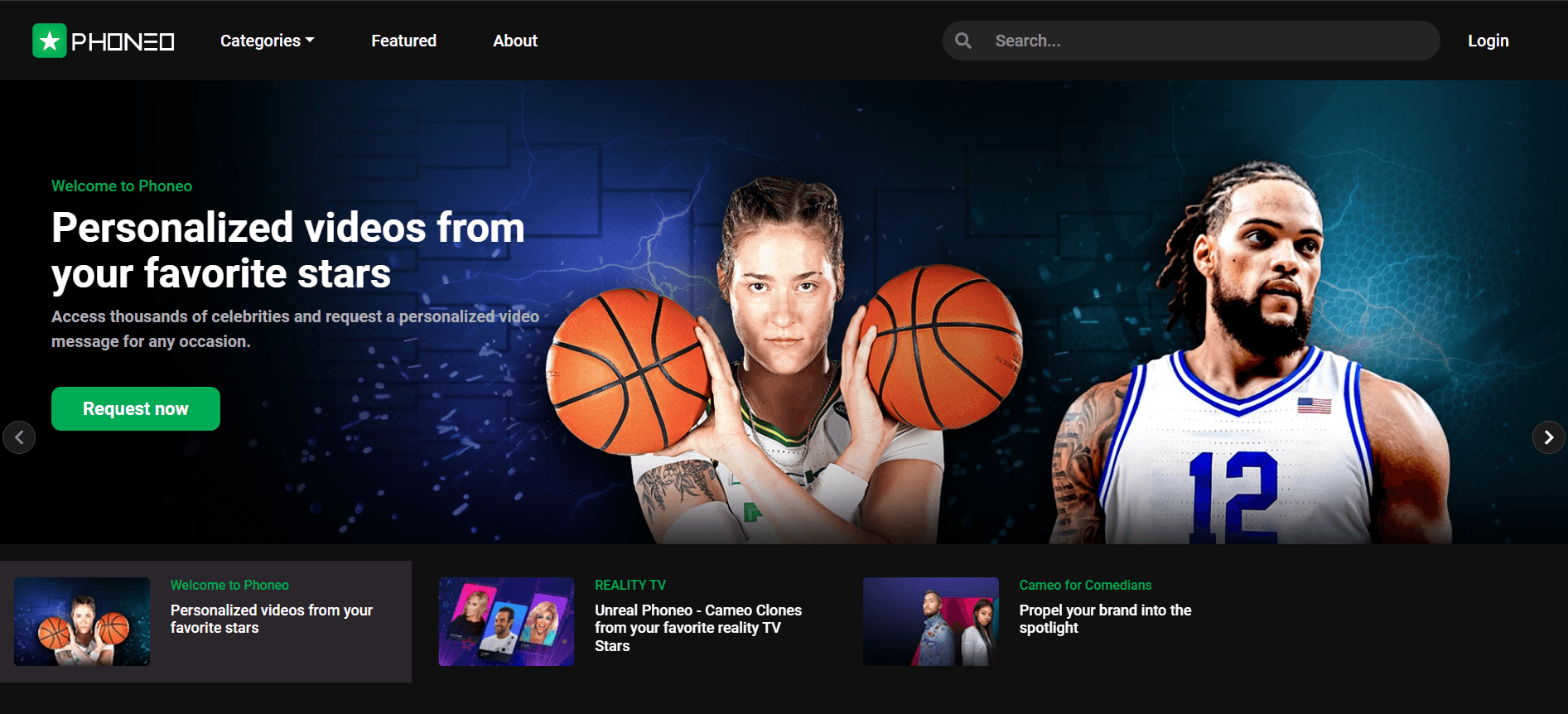 Video sharing platform product interface preview